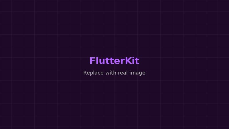 FlutterKit UI kit